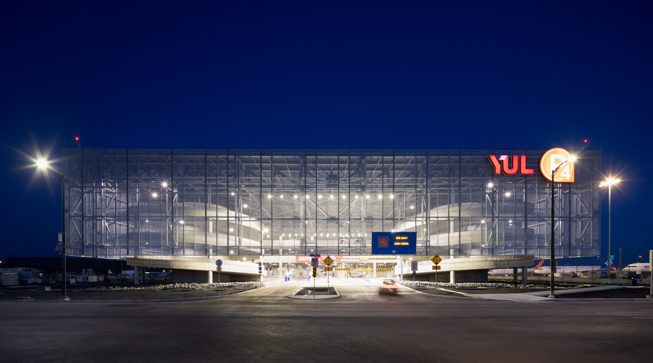 Montreal Airport Parking Deck